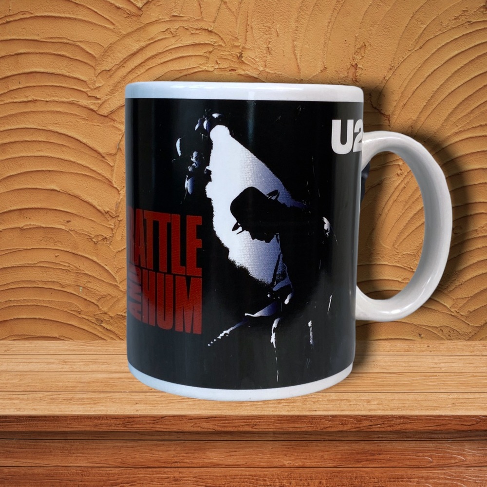 U2 licensed mug Rattle and Hum FROM LIVE NATION 1980S/1990S MUSIC MERCH